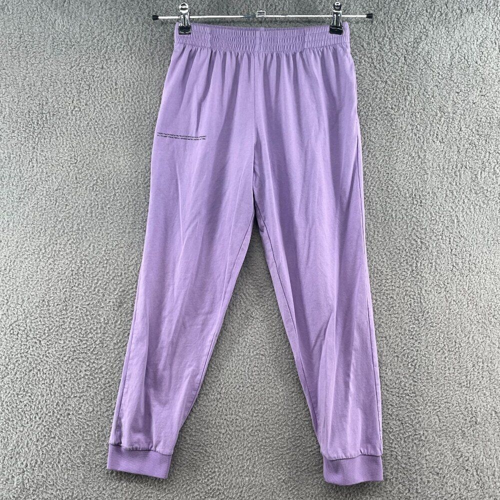 Pangaia Sweatpants Organic Cotton Kids 11-12 Unisex Lavender Purple